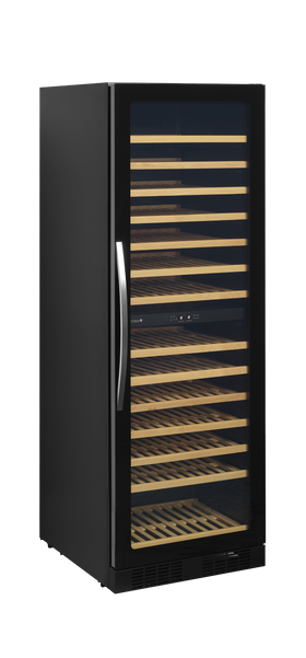 TFW400-2F-Negru, 350 l, 5 la 10 10 la 18, 1 ușă cu balama fără cadru, Asistat de Ventilator, LED, 220 W, G