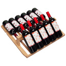Vitrina racitor vin negru inox TFW400-2CP interior Tefcold – vitrina racitor vin cu zone de temperatura separate pentru restaurant si wine bar