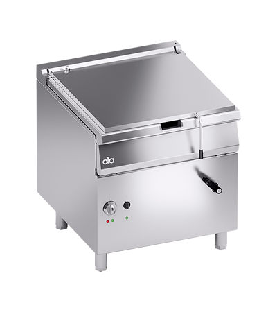 Tigaie basculanta brasiera electrica, 80 Litri, basculare manuala, 13.20 kW