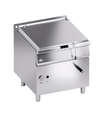 Tigaie basculanta brasiera electrica, 80 Litri, basculare manuala, 13.20 kW