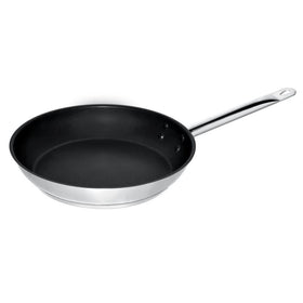 Tigaie inox antiaderent, Ø24 cm, fund triplu stratificat
