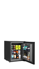 TM33-ABS, 26 l, 0 la 10, 1 usa din sticla cu balama, Absorbtie, LED, 50 W, G Gama de minibare de absorbtie