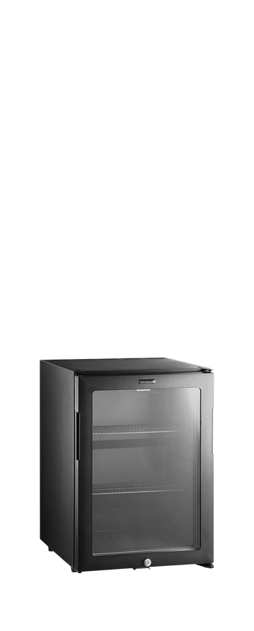 Minibar hotel absorbtie usa sticla TM35GA, 35 l, +5/+14C Tefcold – minibar hotel cu compresor sau absorbtie, silentios, pentru camere hotel si pensiuni