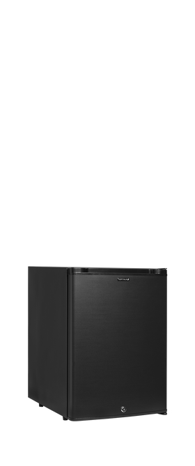 TM44-Negru, 35 l, 0 la 10, 1 usa solida cu balama, Absorbtie, LED, 50 W, G Gama de minibare de absorbtie