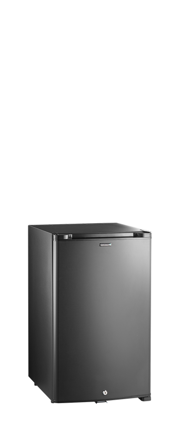 Minibar hotel negru absorbtie TM55A, 41 l, 0/+10C, 1 usa solida Tefcold – minibar hotel cu compresor sau absorbtie, silentios, pentru camere hotel si pensiuni