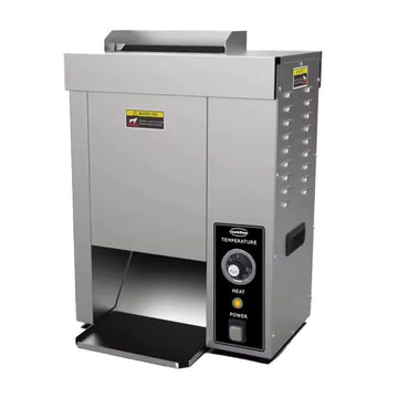 Tostiera verticala pentru chifle hamburger, 360 chifleora, 2 kW Acest prăjitor de pâine este