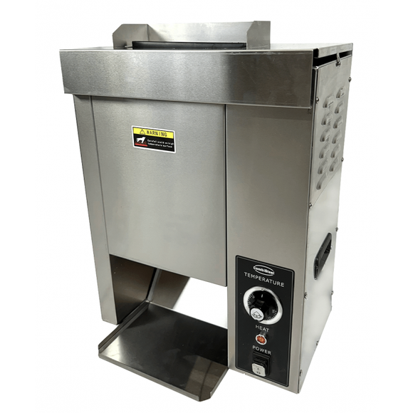 Tostiera verticala pentru chifle hamburger, 360 chifleora, 2 kW Acest prăjitor de pâine este