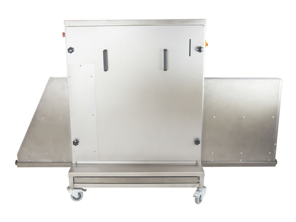 Mașină de curățat tăvi de copt MECH-MASZ CBP-3-H – oțel inoxidabil, 16 perii