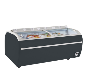 Unitate expunere congelare supermarket TWIN 220A, 1255 l Tefcold – unitate de expunere congelare pentru supermarket si magazine alimentare