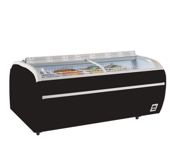 Unitate expunere congelare supermarket TWIN 220B, 1255 l Tefcold – unitate de expunere congelare pentru supermarket si magazine alimentare