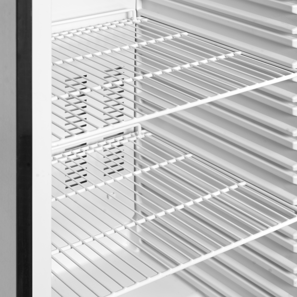 Congelator vertical usa sticla inox UF400GCPF interior Tefcold – congelator vertical cu usa sticla pentru expunere produse congelate