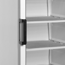 UFFS371G-Alb, 270 l, -24 la -14 C, 1 usa de sticla cu balama incalzita, Statica, LED, 570 W, C