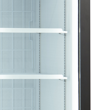 Congelator vertical usa sticla alb UFSC1600GCP vedere laterala Tefcold – congelator vertical cu usa sticla pentru expunere produse congelate
