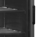 UFSC371G Black LH-Negru, 270 l, -24 la -14, 1 ușă din sticlă încălzită, Static, LED, 350 W, C