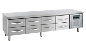 UC5480-SS304, 350 l, 2 la 10 C, Ventilat, 300 W, C Gama UC de unitati sub