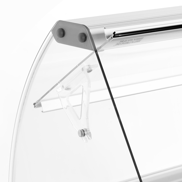Congelator vertical expunere inghetata alb UDRS7 detaliu Tefcold – congelator vertical pentru expunere inghetata in magazine si retail