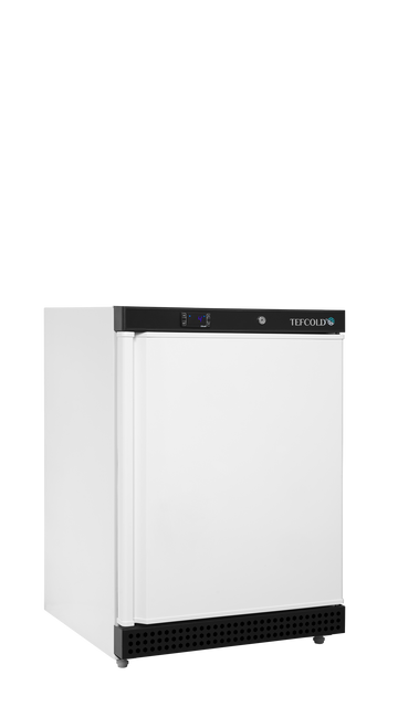 Congelator vertical alb UF200, 120 l, -24/-10C, 1 usa Tefcold – congelator vertical pentru produse congelate in restaurant si retail