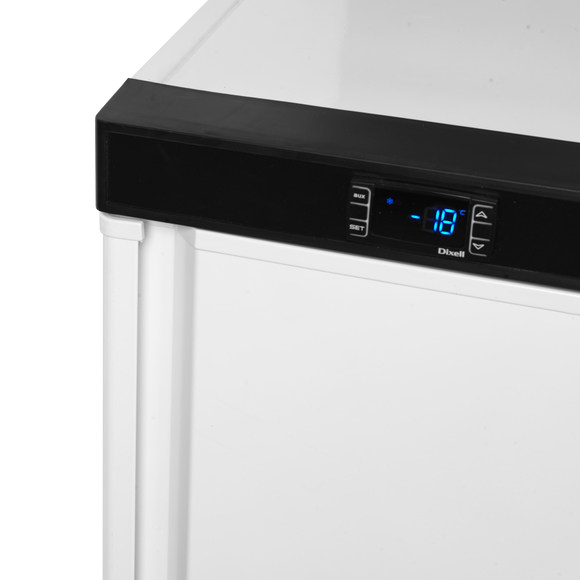 Congelator vertical alb UF200 detaliu Tefcold – congelator vertical pentru produse congelate in restaurant si retail