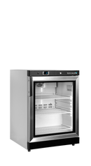 UF200VG-Alb, 120 l, -24 la -10, 1 usa din sticla termica cu balama, Ventilat, LED, 150 W, D