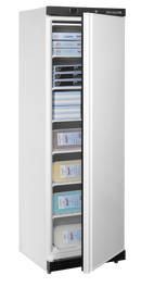 Congelator vertical alb UF400 vedere laterala Tefcold – congelator vertical pentru produse congelate in restaurant si retail