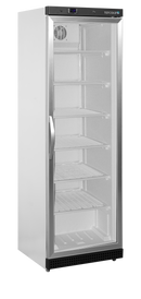 Congelator vertical usa sticla alb UF400G, 340 l, -24/-10C Tefcold – congelator vertical cu usa sticla pentru expunere produse congelate