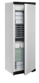 Congelator vertical alb UF400F vedere laterala Tefcold – congelator vertical pentru produse congelate in restaurant si retail