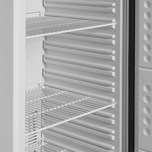 Congelator vertical alb UF400F interior Tefcold – congelator vertical pentru produse congelate in restaurant si retail
