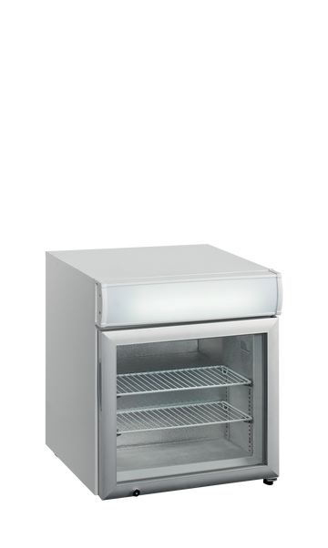 Congelator vertical usa sticla UF50GCP, 48 l, -24/-12C Tefcold – congelator vertical cu usa sticla pentru expunere produse congelate