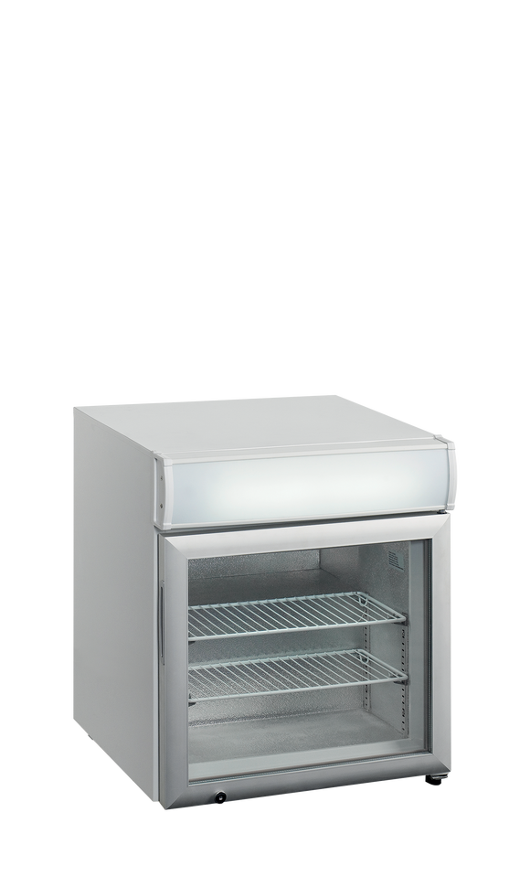 Congelator vertical usa sticla UF50GCP, 48 l, -24/-12C Tefcold – congelator vertical cu usa sticla pentru expunere produse congelate