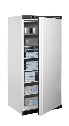 UF550-Alb, 420 l, -24 la -10, 1 usa solida cu balama, Static, 190 W