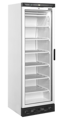 Congelator vertical usa sticla alb PDC126 varianta III, 270 l Tefcold – congelator vertical cu usa sticla pentru expunere produse congelate