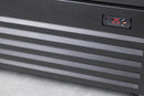 Vitrina frigorifica verticala, 780 Litri, racire ventilata, iluminare LED, culoare neagra, 2 usi culisante