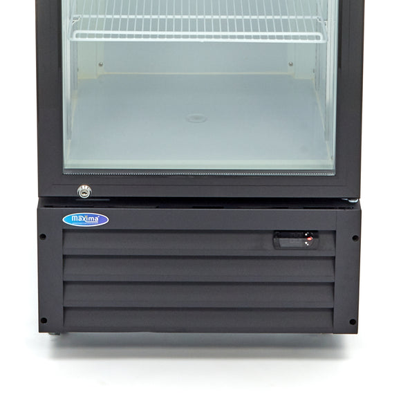 Vitrina refrigerata 0C 10C, 360 Litri, cu caseta luminoasa, 4 grilaje, racire ventilata
