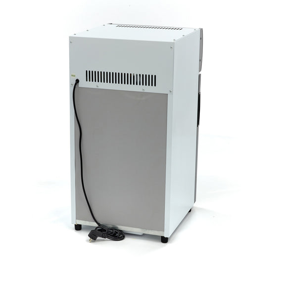 Vitrina refrigerata 0C 10C, 50 Litri, cu caseta luminoasa, 2 grilaje, racire ventilata