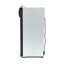 Vitrina refrigerata 0C 10C, 80 Litri, cu caseta luminoasa, 2 grilaje, racire ventilata