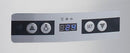 Vitrina refrigerata de banc 0C 12C, model rotund, racire ventilata, cap. 100 Litri, H 103 cm