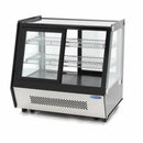 Vitrina refrigerata de banc 0C 12C, model serlf service cu usi culisante in fataspate, iluminare, 2 polite, 125 Litri