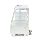 Vitrina refrigerata de banc 0C 12C, racire ventilata, iluminare LED, cap. 100 Litri, latime 68 cm, alb