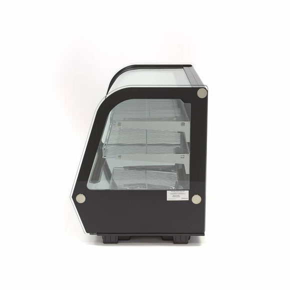 Vitrina refrigerata de banc 0C 12C, racire ventilata, iluminare LED, cap. 160 Litri, latime 88 cm