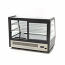 Vitrina refrigerata de banc 0C 12C, racire ventilata, iluminare LED, cap. 160 Litri, latime 88 cm