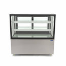 Vitrina refrigerata cofetarie 2C 8C, cu 2 polite sticla, refrigerare ventilata, latime 92 cm, 300 Litri