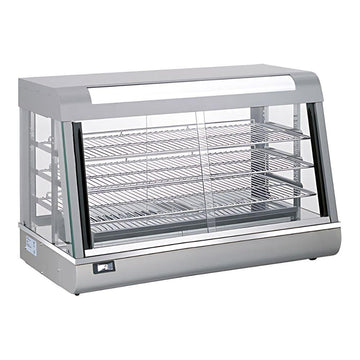 Vitrina calda 90x50xH60 cm, cu umidificare, iluminare