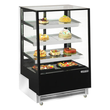 Vitrina cofetarie refrigerata BOUNTY 900 cu 3 polite baza, latime 90 cm