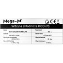 Vitrina frigorifica 1 usa 455L RICO i70 iluminare LED
