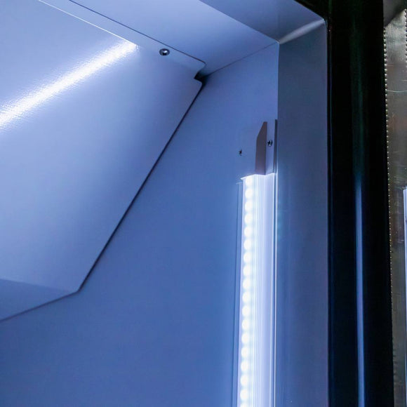 Vitrina frigorifica 1 usa 610L DIEGO S83 iluminare LED