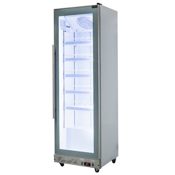 Vitrina frigorifica 1 usa DIEGO R62 Prestige white 501L iluminare LED
