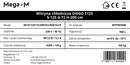 Vitrina frigorifica 1-usa 150L DIEGO S40 Exclusive iluminare LED