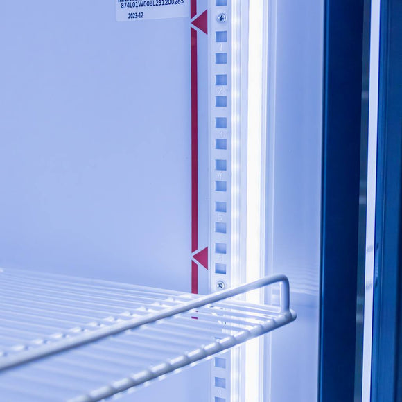 Vitrina frigorifica 1-usa 150L DIEGO S40 Exclusive iluminare LED