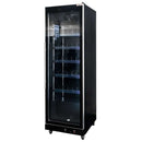 Vitrina frigorifica 1-usa 600L DIEGO R62 Prestige black iluminare LED