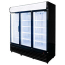 Vitrina frigorifica 3 usi 1506L RICO i180 iluminare LED plafon publicitar superior iluminat
